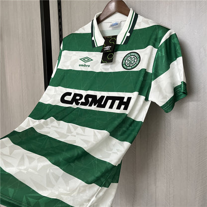 Retro Celtic 1989-91 Home Jerseys Kit