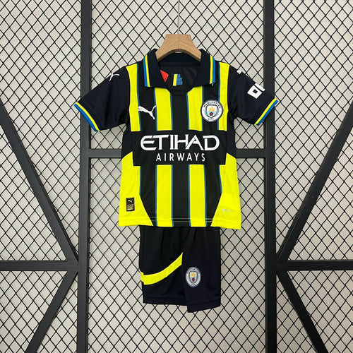 24/25 Kids Manchester City Away Kit