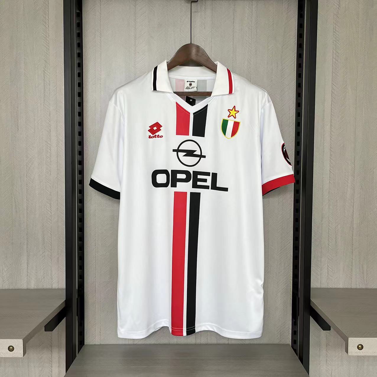 Maglie storiche da trasferta dell'AC Milan 1996-97