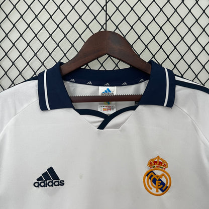 Retro Long Sleeve Real Madrid 00/01 Home Kit