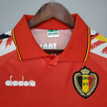 Retro Belgium 1995 Home Kit