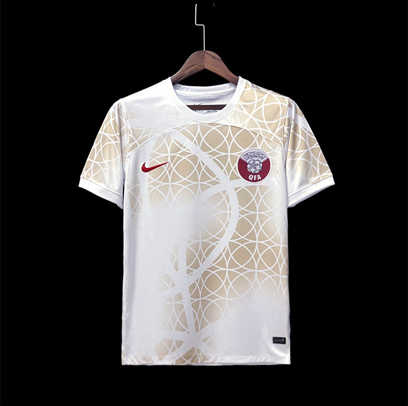 Qatar Away Soccer Jersey | Qatar Football Shirt | Theftblkits