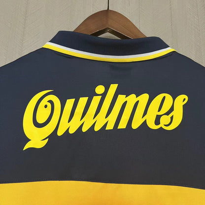 Retro Boca 1990-00 Home Jerseys Kit