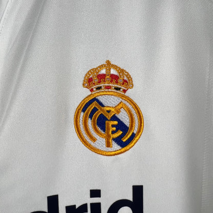 Retro Real Madrid 01/02 Home Kit