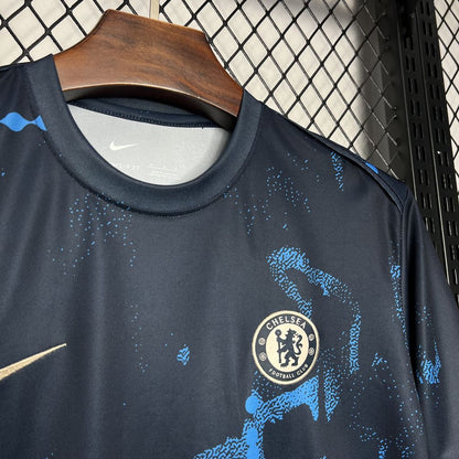 Chelsea 2024/25 Dark blue Pre-match training Jersey