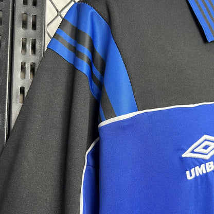 Flamengo 1999 Blue Goalkeeper Uniform Retro Jersey