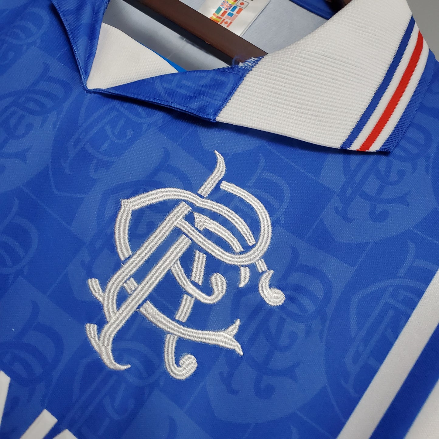 Retro casa dei Rangers 96/97 