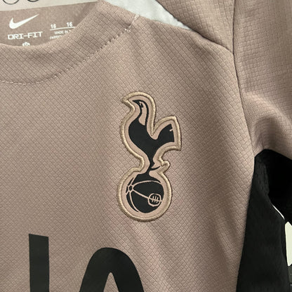 23/24 Tottenham Third Away - Kids Tshirt Kit