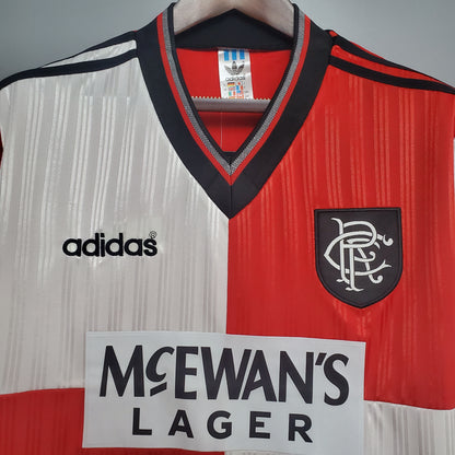 Rangers retrò 95/96 rosso e bianco 