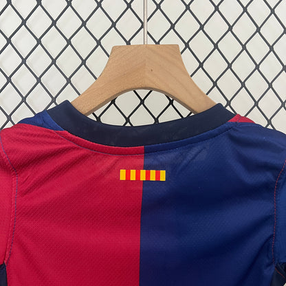 24/25 Kids Barcelona Home Kit