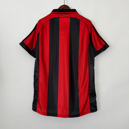 Maglia retrò Home dell'AC Milan 1998 