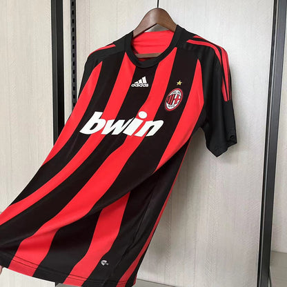 Retro AC Milan 2008-09 Home Jerseys Kit