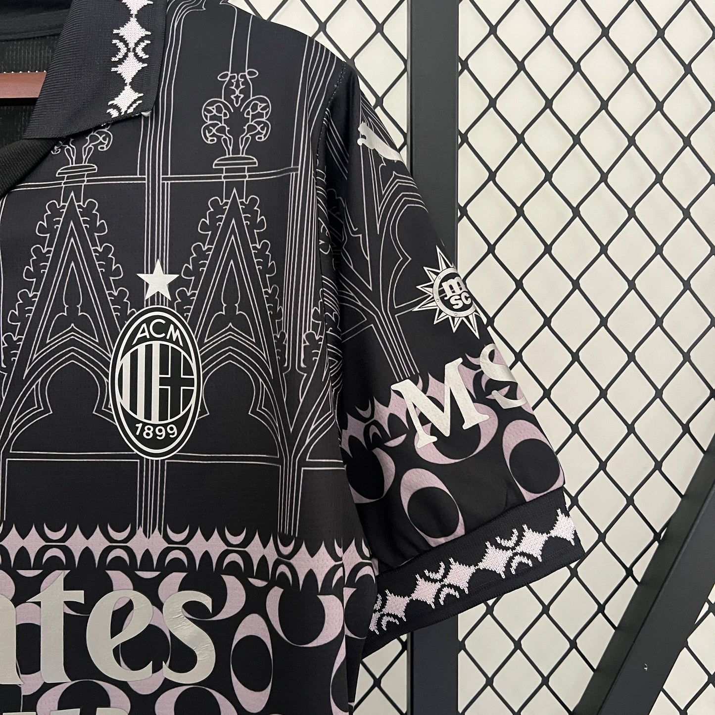 AC Milan x PLEASURES 23/24 Shirt Kit