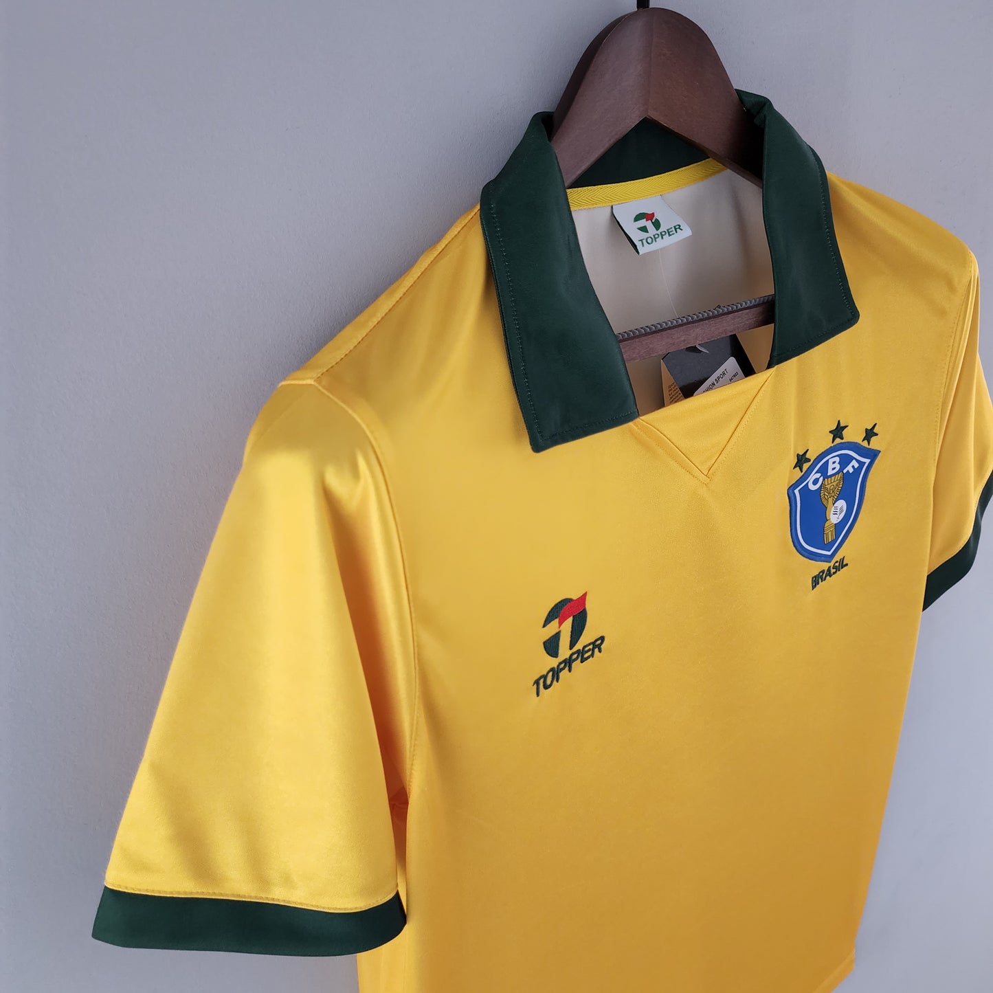 Retro Brazil 1998 Home Kit