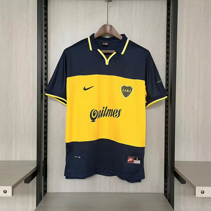 Maglie home retrò del Boca 1990-00 