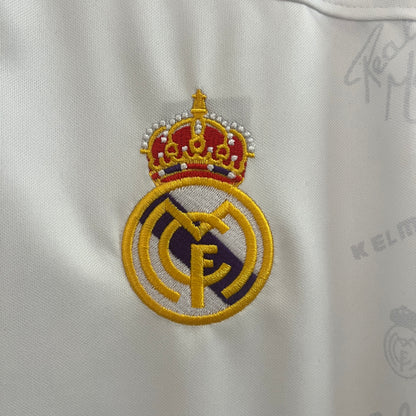 Retro Long Sleeve Real Madrid 94/96 Home Kit