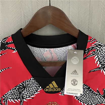 Retro 2019-20M-U Chinese Dragon Red Jerseys Kit