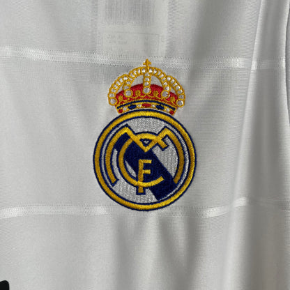 Retro Long Sleeve Real Madrid 13/14 Home Kit