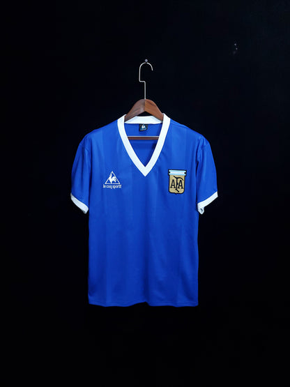 Retro Argentina Away Kit 1986