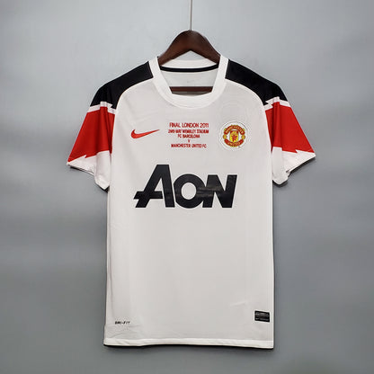 Retro Manchester United 2011 Champions League Final Shirt Kit