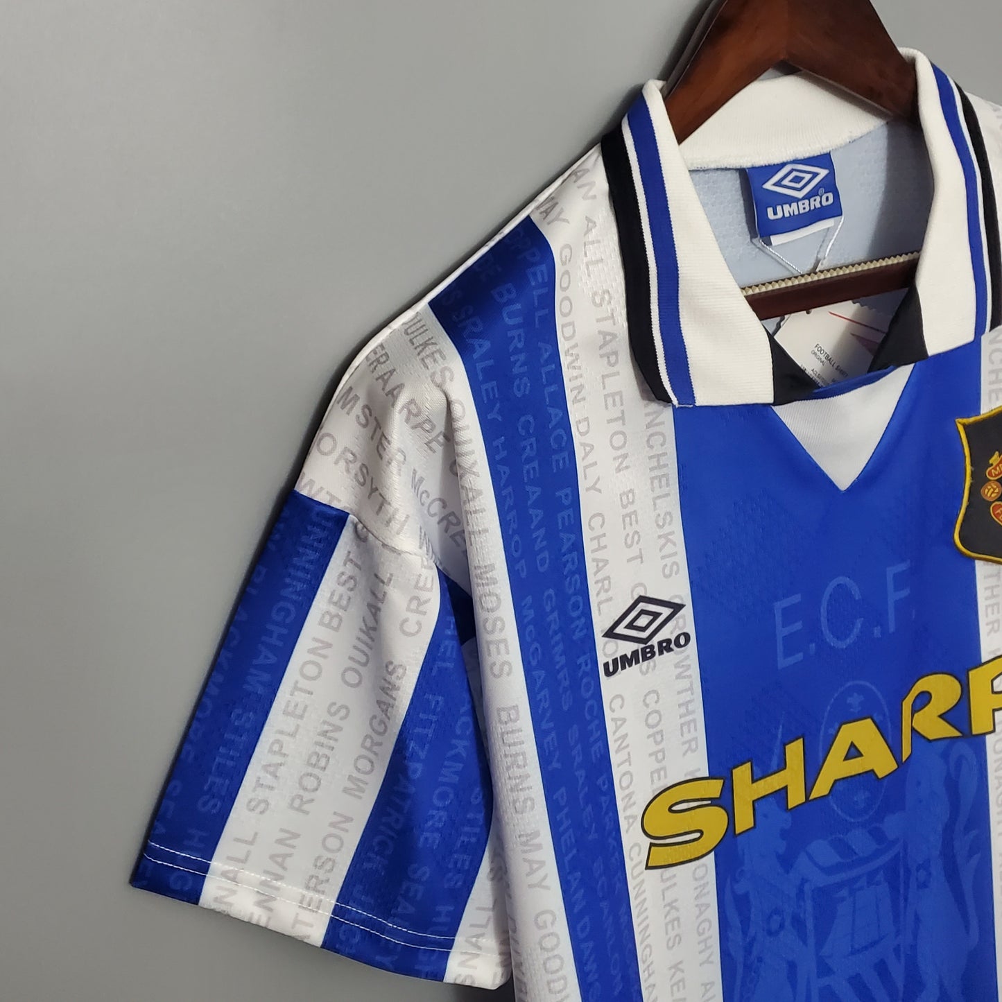 Maglia storica da trasferta del Manchester United 1993 