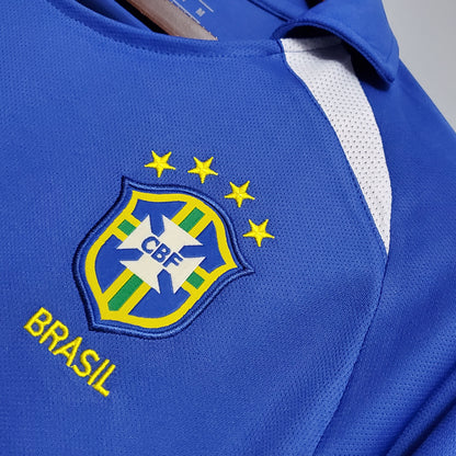 Retro 2002 Brazil Away Kit