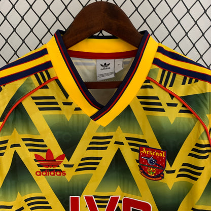 Retro Long Sleeve Arsenal 91/93 Away Kit