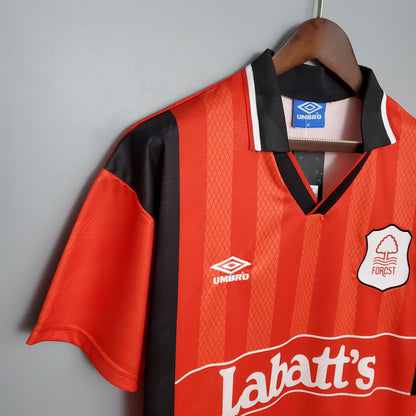 Divisa da casa retrò del Nottingham Forest 94/95 