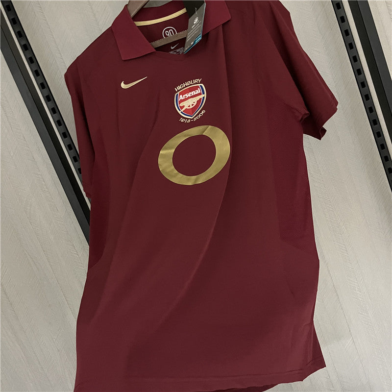 Retro Arsenal 2005-06 Home Jerseys Kit