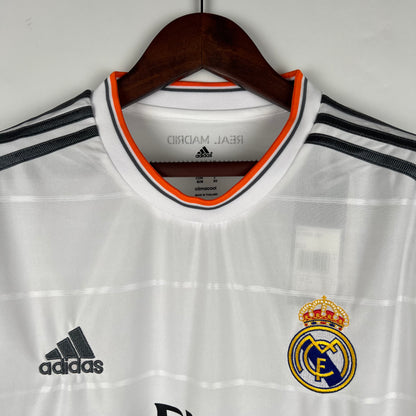 Retro Long Sleeve Real Madrid 13/14 Home Kit