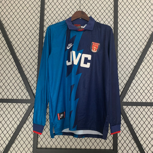 Retro Long Sleeve Arsenal 95/96 Away Kit