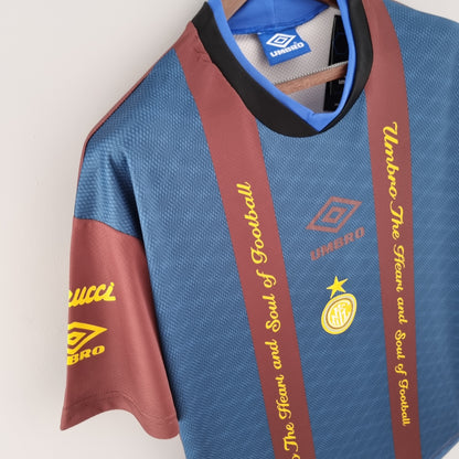 Retro Inter Milan 94/95 Training Suit Red Blue Kit