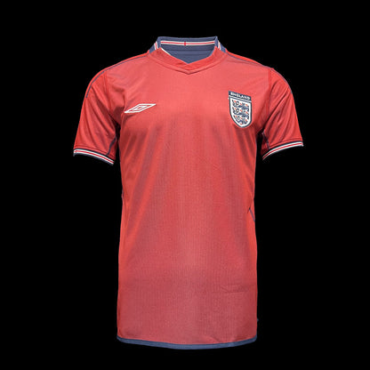 Retro 2002 England Away Kit (Double-sided)