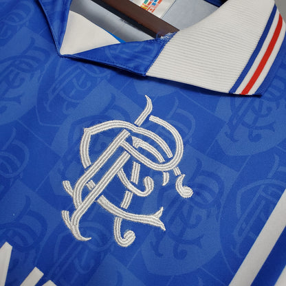 Retro 96/97 Rangers Home Kit