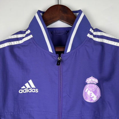23/24 Windbreaker Real Madrid Purple Kit
