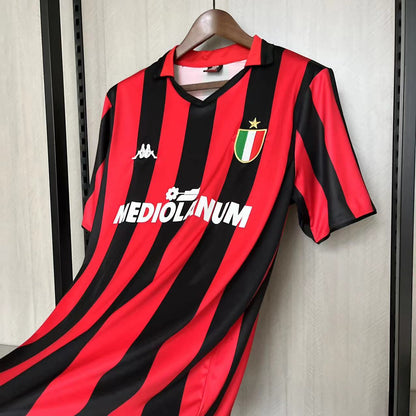 Retro AC Milan 1988-89 Home Jerseys Kit