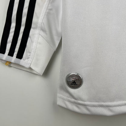 Retro Real Madrid 09/10 Long Sleeve Home Kit