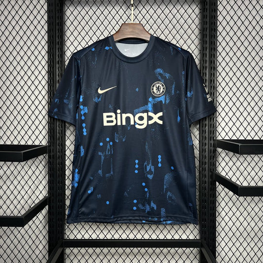 Chelsea 2024/25 Dark blue Pre-match training Jersey