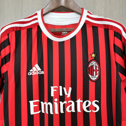 Retro AC Milan 2011-12 Home Jerseys Kit