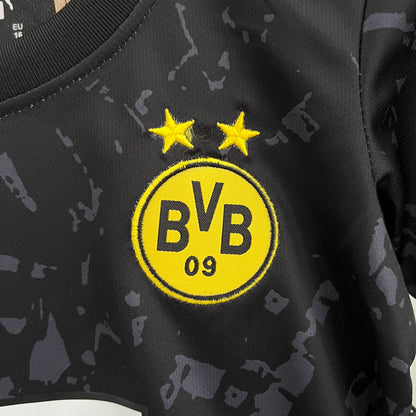 23/24 Dortmund Away Kit - Kids Tshirt