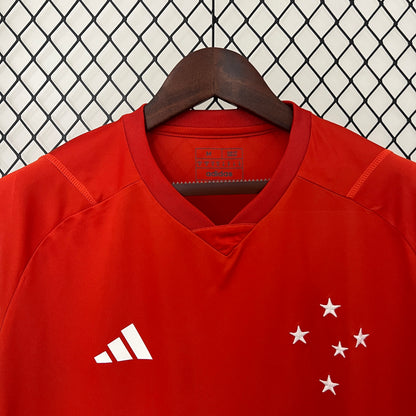 24/25 Cruzeiro Training Wear Red All Sponsors Kit