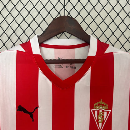 24/25 Sporting Gijon Home Kit