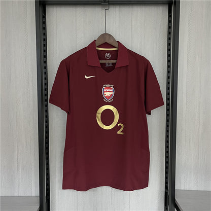 Retro Arsenal 2005-06 Home Jerseys Kit