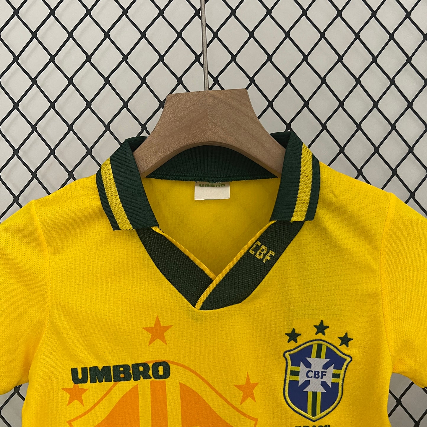 Kids Brazil 93/94 Home Kit