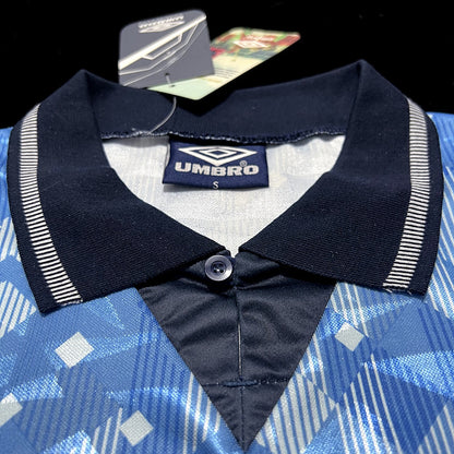 Retro 1990 Inghilterra Blu S-XXL 