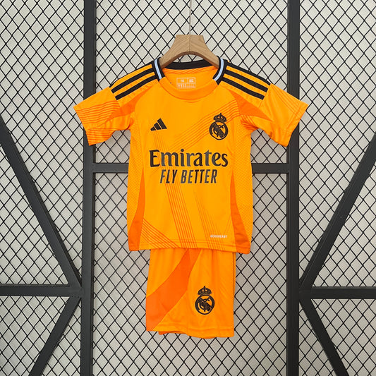 24/25 Kids Real Madrid Away Kit