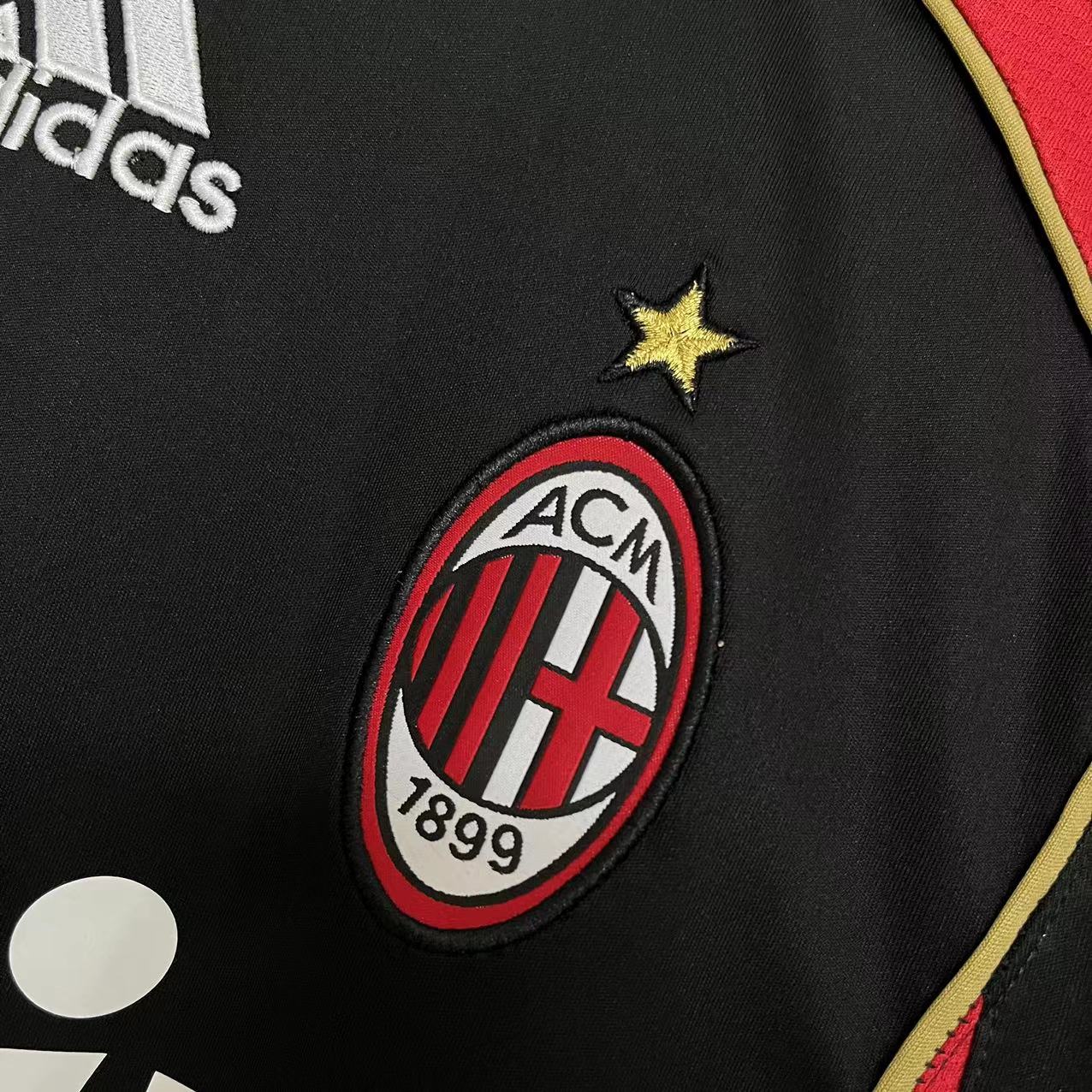 Retro Long Sleeve AC Milan 06-07 Third Kit Long Slevee