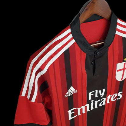 Retro AC Milan 14/15 Home Shirt Kit