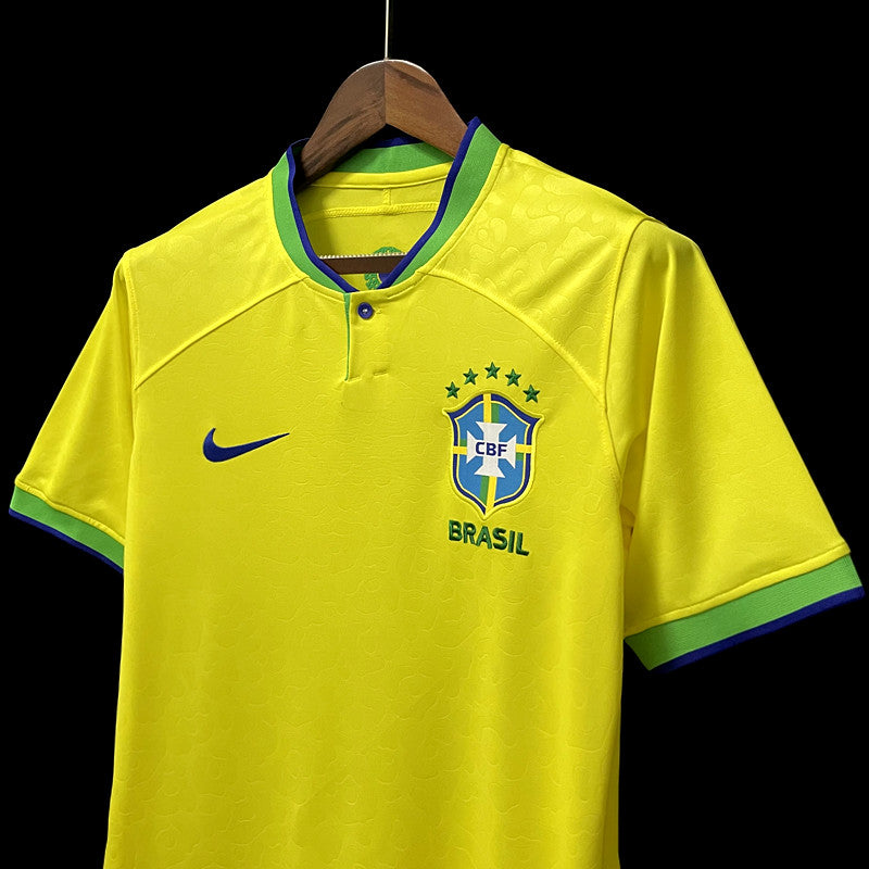 Maglia Brasile Home Coppa del Mondo 2022 