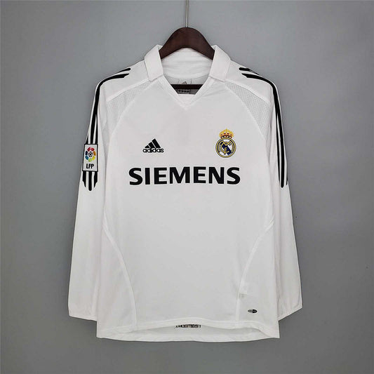 Retro Real Madrid 05/06 Home Long Sleeve Kit